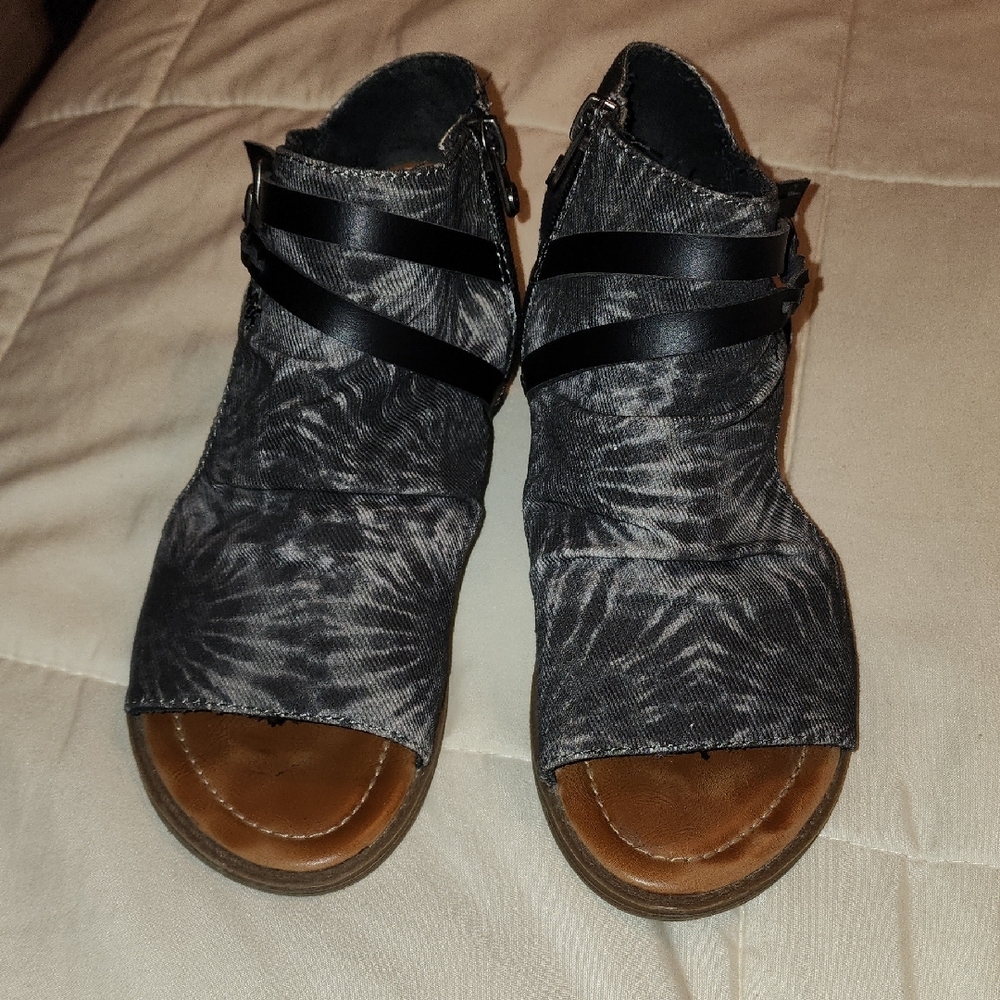 BLOWFISH MALIBU Black & Gray Women's Sandals - Picture 3 of 12